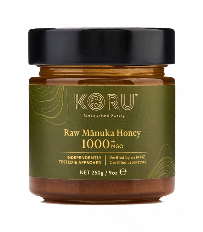 KORU Raw Honey Manuka  1000+MGO 250g