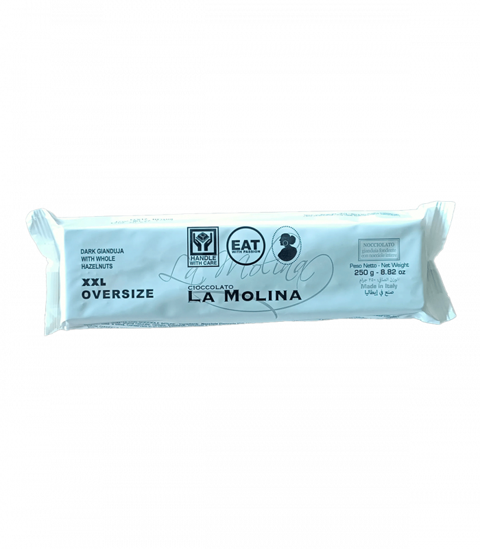 La Molina xxl Oversized Dark Giantujia Hazelnut 250g