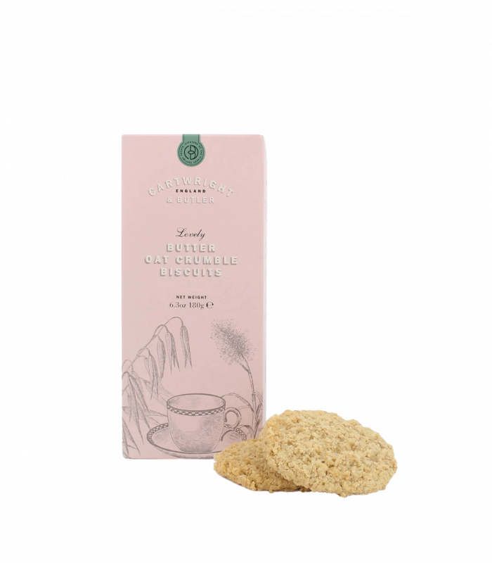 Cartwright & Butler Butter Oat Crumble Biscuits 180g