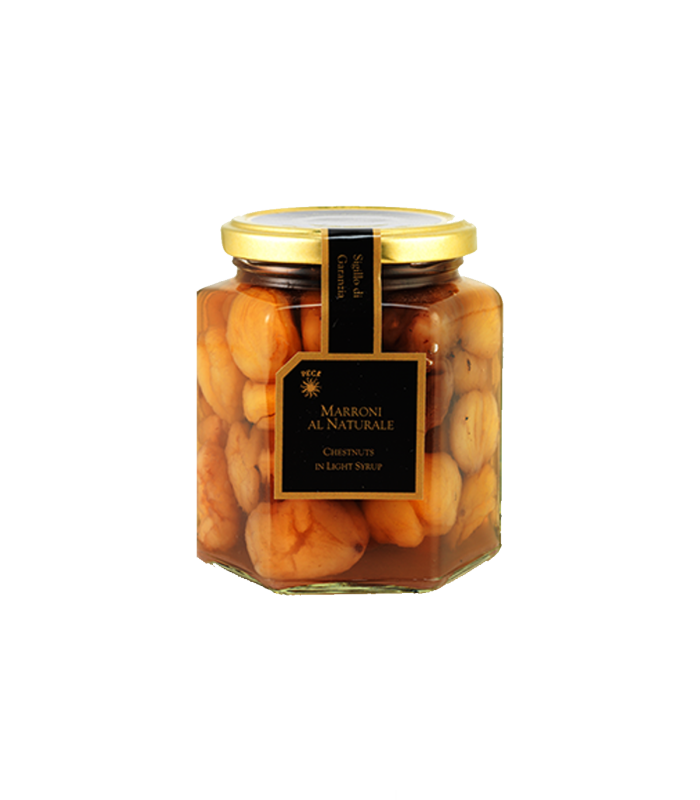 Peck Chestnuts in light syrup 400g
