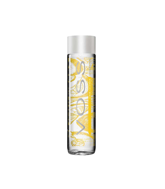 VOSS Sparkling Water with lemon & cucumber 375ml