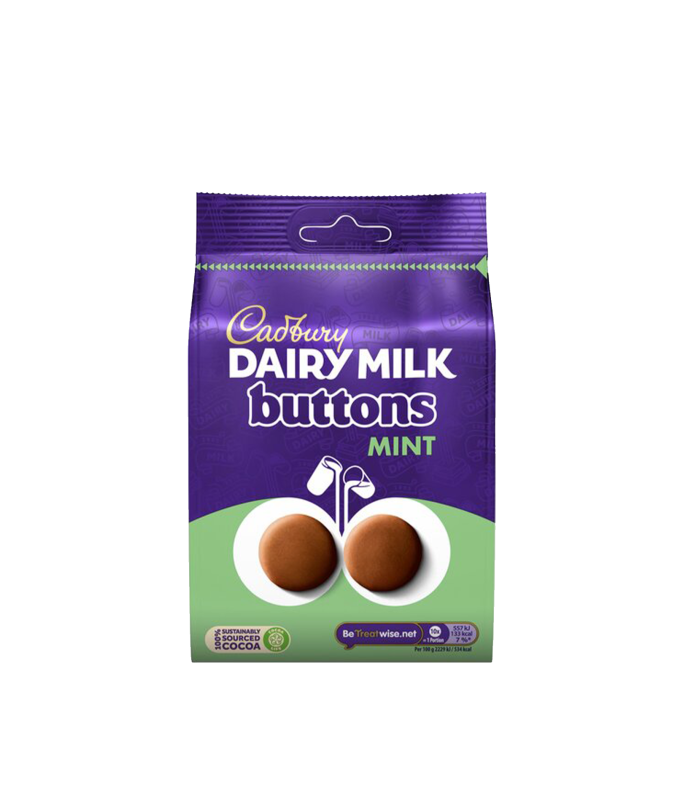 Cadbury Dairy Buttons Mint 110g
