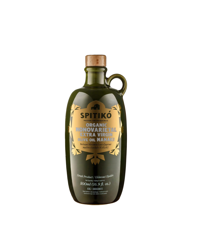 Spitiko Organic Monovarietal Extra Virgin Olive Oil “MANAKI” 500ml