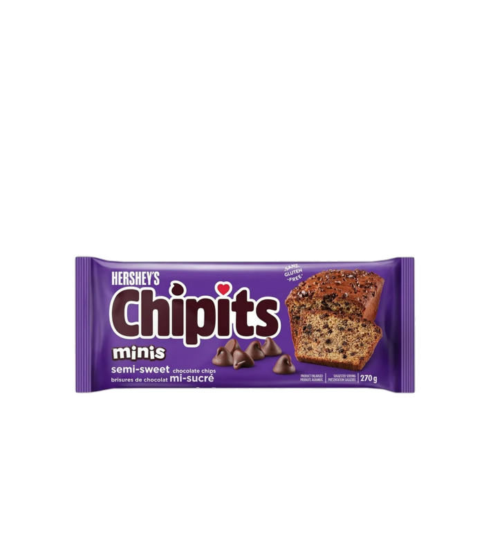 Hershey's Chipits Semi-Sweet Minis Chocolate Chips 270g