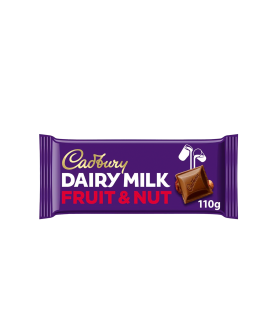 Cadbury Dairy Milk Chocolate Fruit & Nut Bar 110g